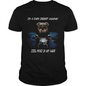 Cane Corso Dark Desert Highway Lyric Dog Lover T-Shirt